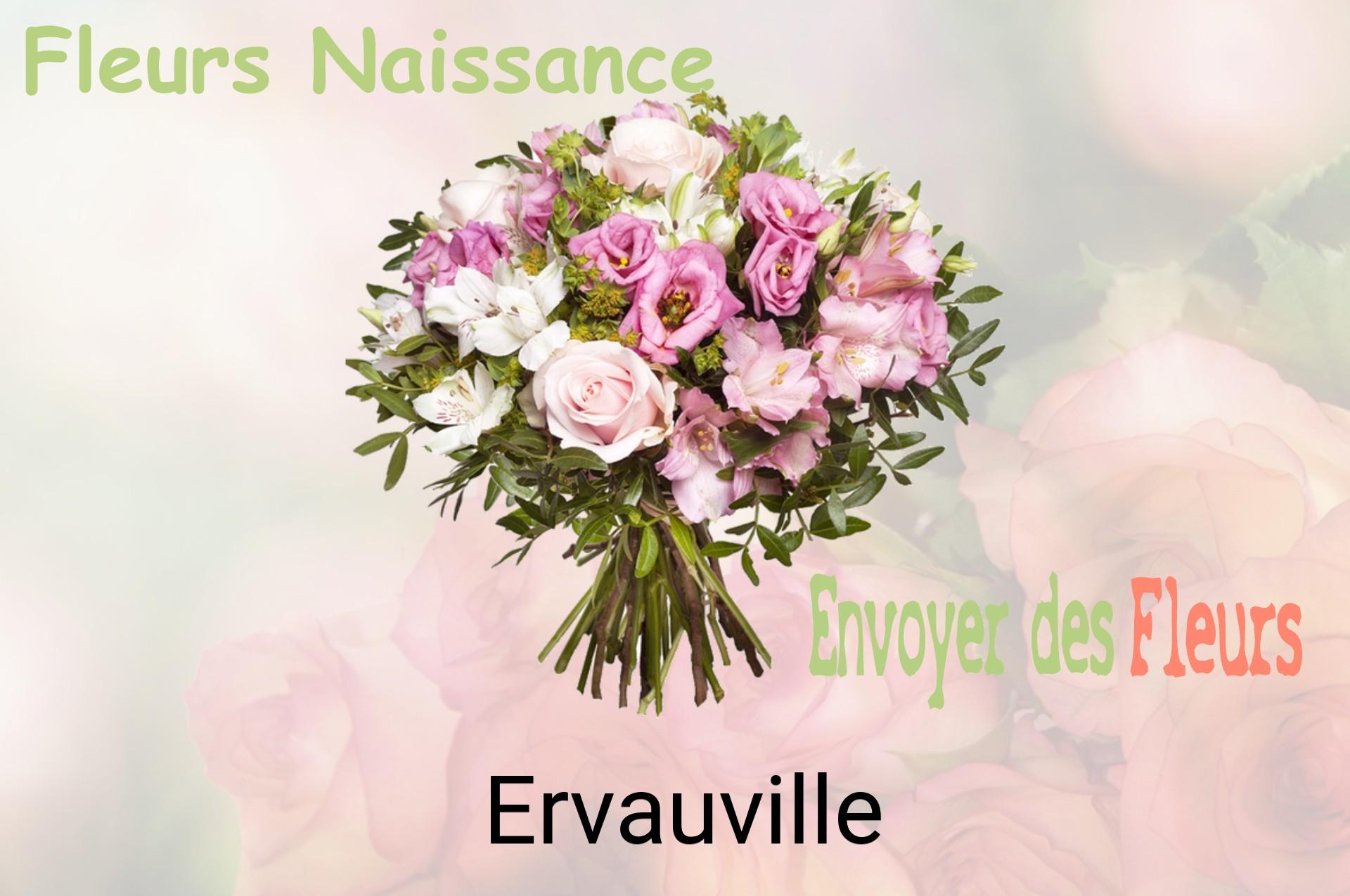 Bouquet de fleurs de naissance livré à Ervauville